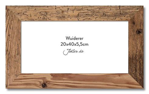 Altholzbilderrahmen 20x40|5,5cm